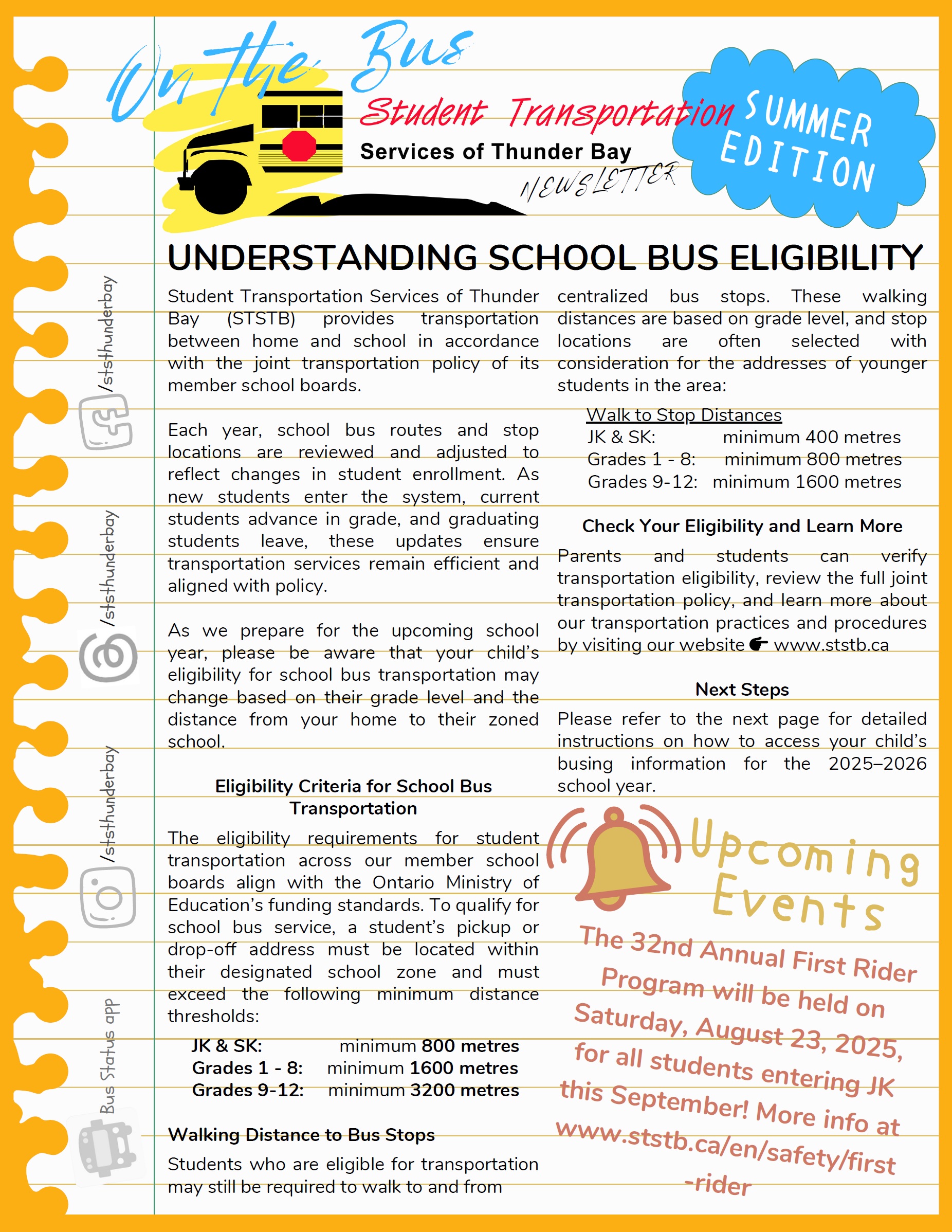 On The Bus 2025 Summer Newsletter Pg1.jpg